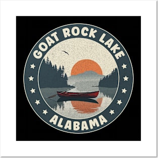 Goat Rock Lake Alabama Sunset Posters and Art